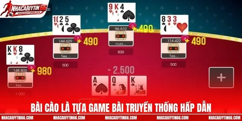 Bài cào là tựa game bài truyền thống hấp dẫn