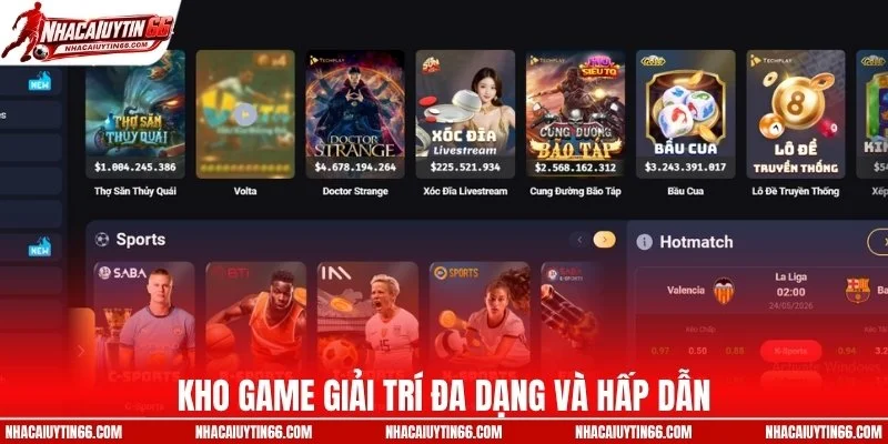 Hệ sinh thái giải trí THABET 2026 đa dạng và hấp dẫn