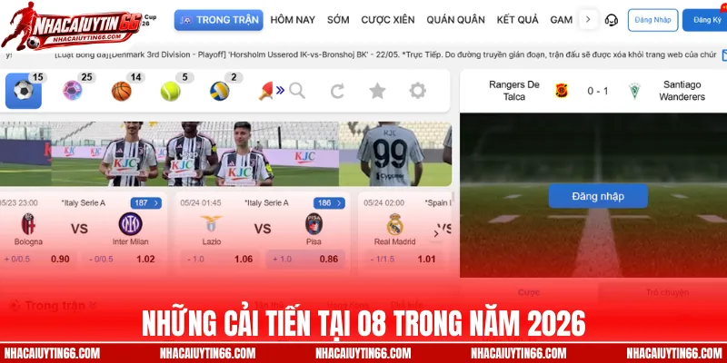 Những cải tiến tại O8 trong năm 2026