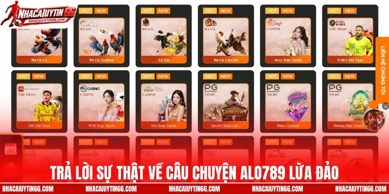 Trả lời sự thật về câu chuyện ALO789 lừa đảo