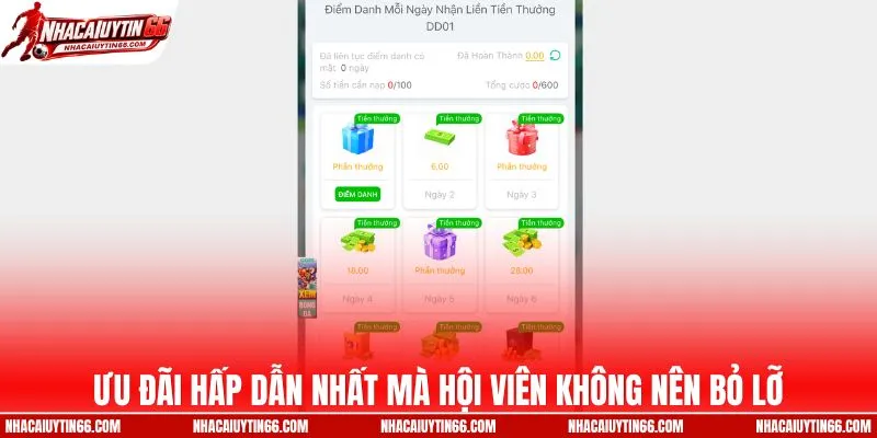 Ưu đãi hấp dẫn nhất mà hội viên mới không nên bỏ lỡ